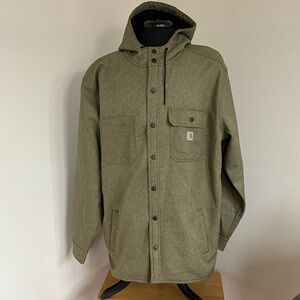 Carhartt NWOT Rain Defender Relaxed Fit Hooded Jacket Size 2XL